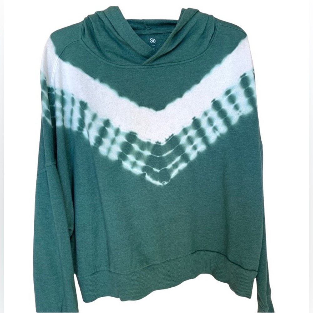 So Juniors Lounge Life Tye-Dye Hoodie Sweat Shirt Clothes Clothing Size XL